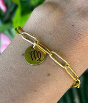 Bracelet Charm Gold Astro