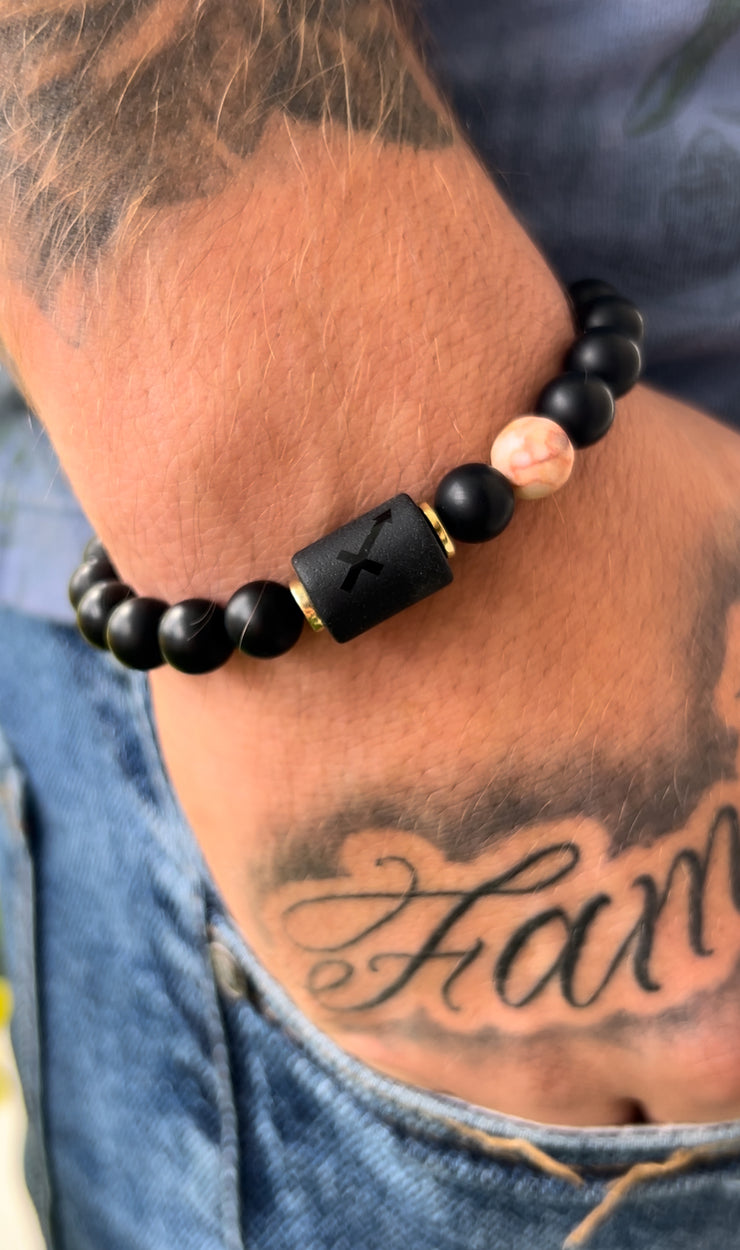 Bracelets Astro onyx noir