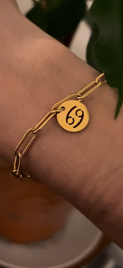 Bracelet Charm Gold Astro