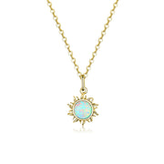 Collier Opale "Soleil"