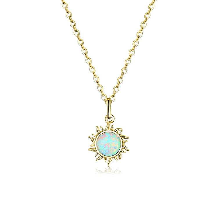 Collier Opale "Soleil"