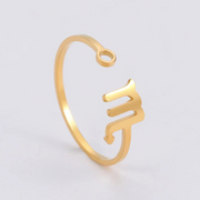 Bague signe astrologique