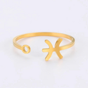 Bague signe astrologique