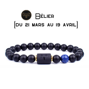 Bracelets Astro onyx noir