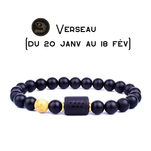 Bracelets Astro onyx noir