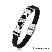 bracelet gémeaux pour homme