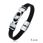 bracelet signe astro lion pour homme