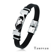 bracelet homme taureau astro acier inoxydable