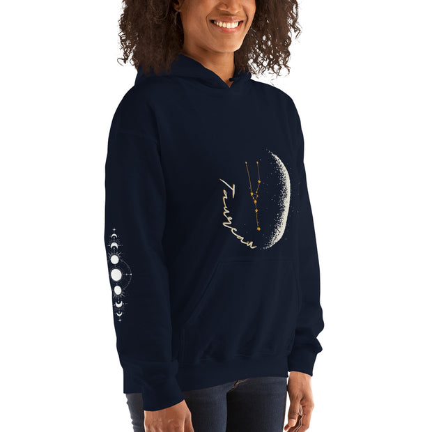 sweat à capuche femme astro taureau 