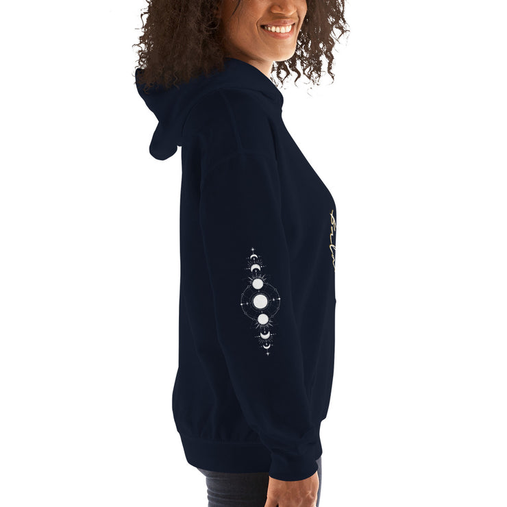 sweat bleue marine pour femme de signe astro balance