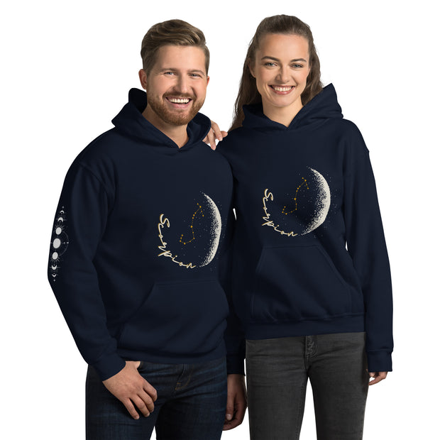 sweat unisexe signe astrologique scorpion