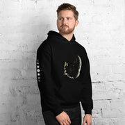 sweat noir à capuche homme signe astro scorpion