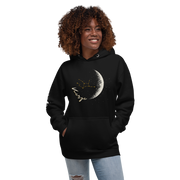 sweat a capuche vierge astro noir