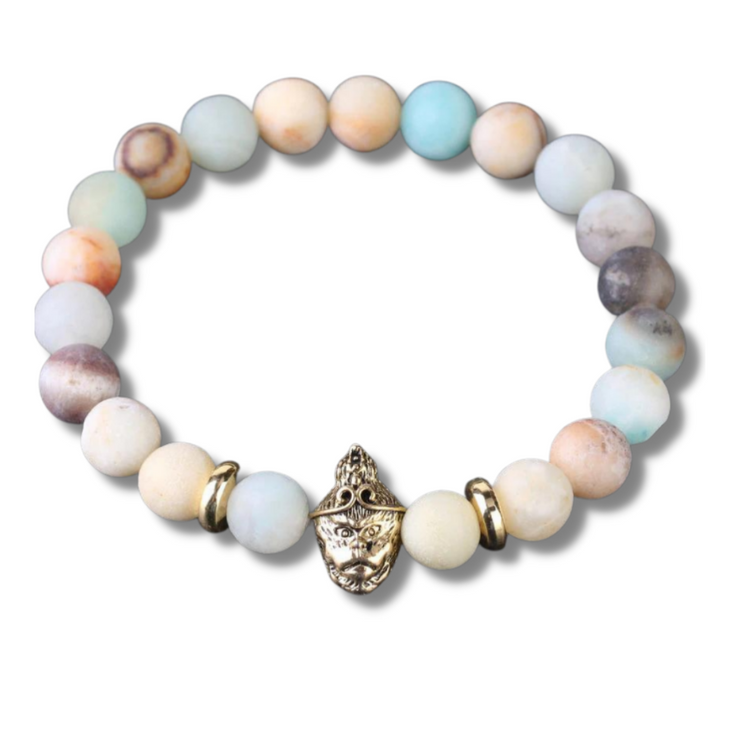 Bracelet GUERRIERE - Amazonite