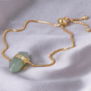 Bracelet aventurine verte en pierre naturelle |Therapietra