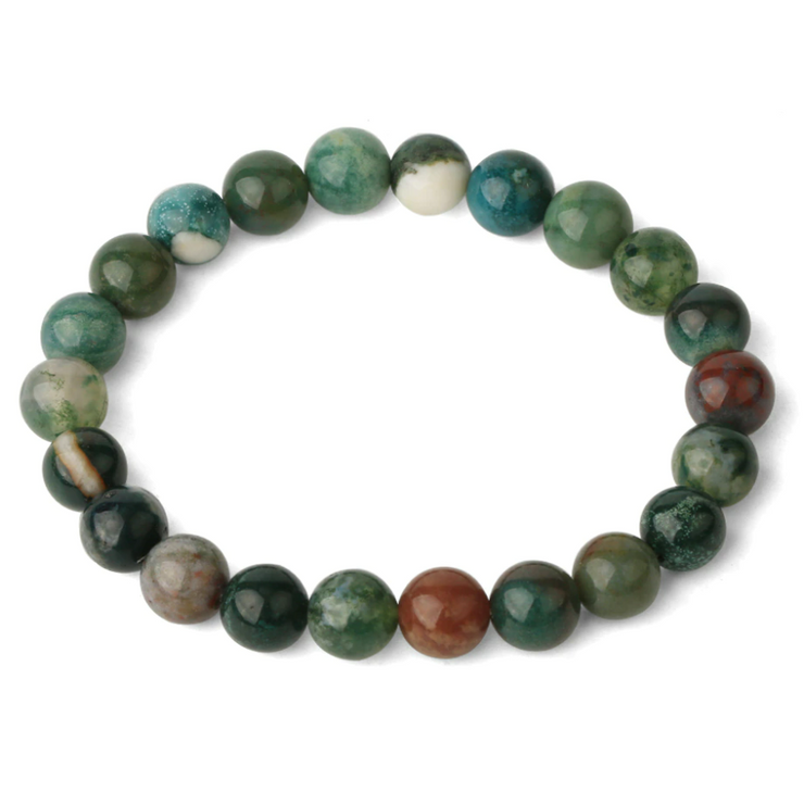 bracelet en pierre naturelle agate indienne |Therapietra