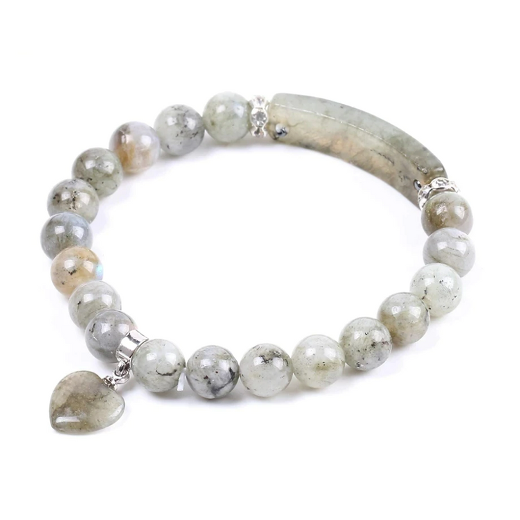 bracelet en pierre naturelle spectrolite |Therapietra