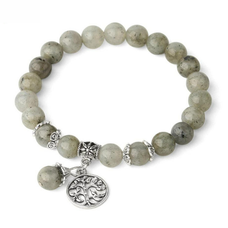 Bracelet VIBRATION Labradorite "Arbre de vie"