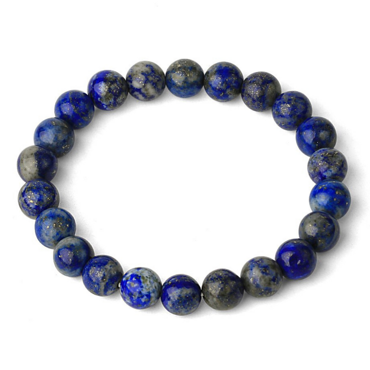 bracelet pierre naturelle lapis lazuli |Therapietra