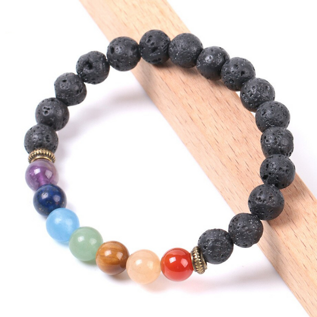 bracelet pierres naturelles 7 chakras