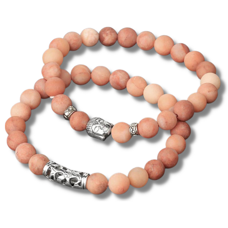 Bracelet Duo MOTIVATION - Aventurine Rose