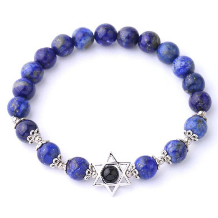 Bracelet pierre naturelle lapis lazuli | Therapietra 